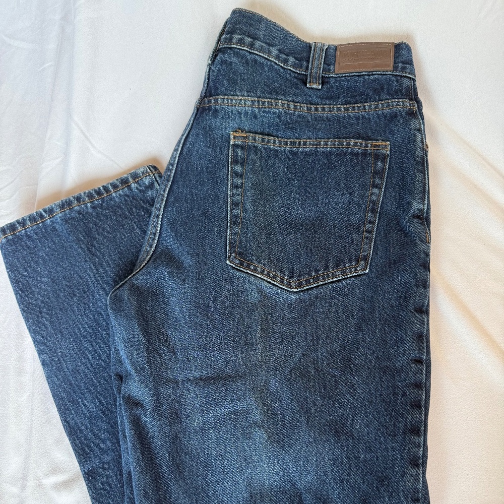 Kirkland Signature Men's Dark Wash Straight Leg Jeans — 34x30